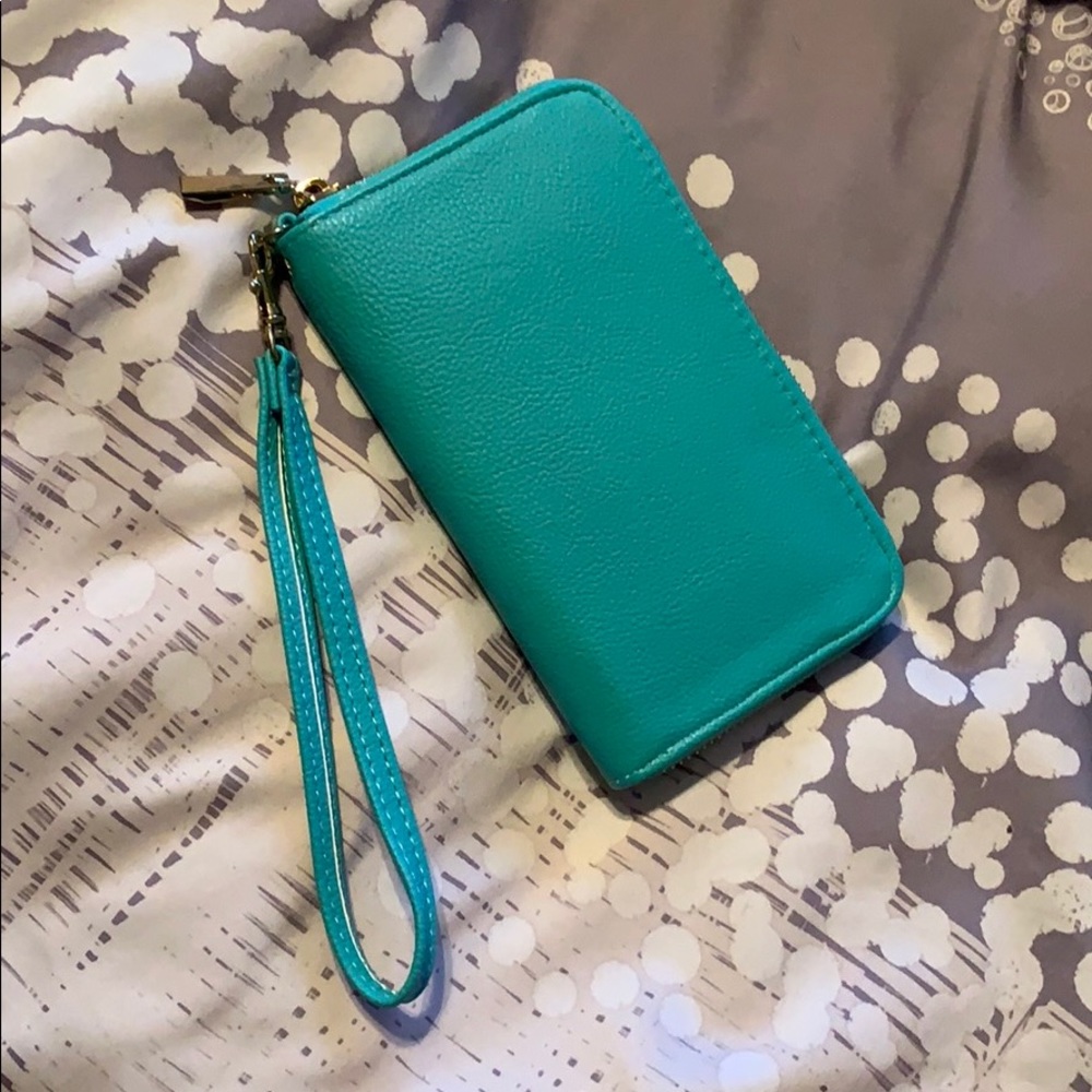 Teal wallet
